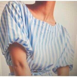 TUCKERNUCK STAUD Sea Stripe Ellington Top NWT XL